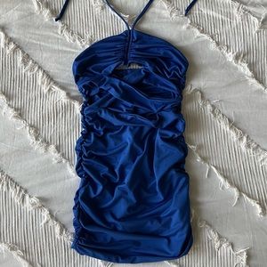 Blue Bodycon Dress